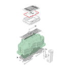 Insulation panel – main access view from inside the Ecoflo