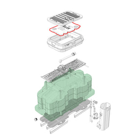 Insulation panel – main access view from inside the Ecoflo