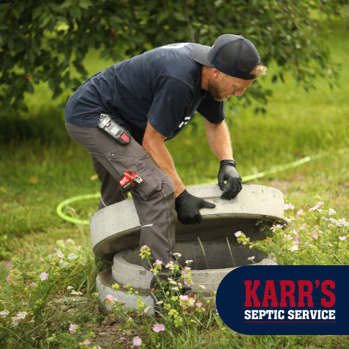 Septic service call - Emergency and alarm